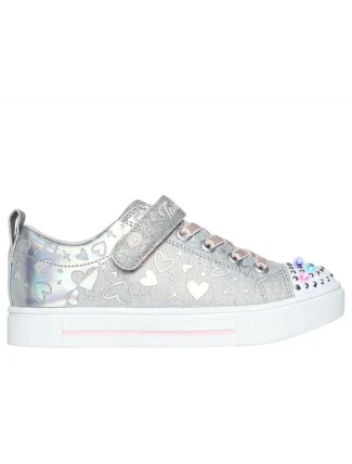 Topánky Skechers Led Heather Charms Jr 314787L GYSL