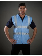 Bezpečnostná vesta Yoko HVW 100 Hi-Vis 79.W100, tmavomodrá Bezpečnostná vesta Yoko HVW 100 Hi-Vis 79.W100, tmavomodrá