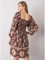 TW SK BI H3748 šaty.22X tmavo hnedá TW SK BI H3748 šaty.22X tmavo hnedá