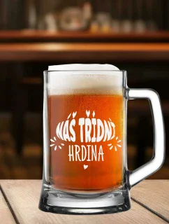 Pýcha našej triedy - pivný pohár 0,5l