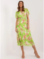 Šaty DHJ SK 11331 2.32 svetlo zelená