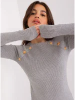 PM SW PM9750 Sveter.08P sivá