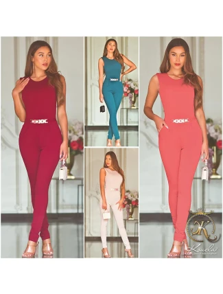 Sexi kombinéza so zlatou sponou - Koucla