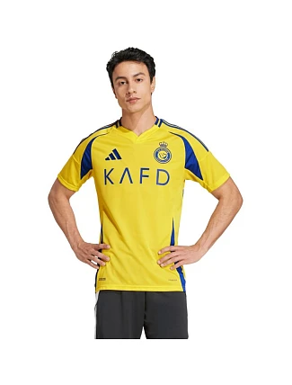 Adidas Al Nassr FC 24/25 Ronaldo Home žltá JP0459 pánske tričko Adidas Al Nassr FC 24/25 Ronaldo Home žltá JP0459 pánske tričko