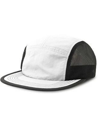 Atlantis Headwear Erie – 5-panelová skladateľná čiapka 33.0269, biela