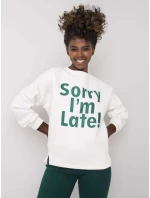 Mikina EM BL 624.90P biela zelená Mikina EM BL 624.90P biela zelená