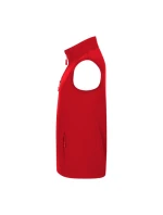 Pánska softshellová vesta Trail (červená)