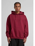 Build your Brand BB 006 Oversize mikina s kapucňou z hrubej bavlny 56.B006 čierna