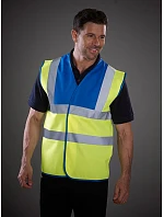 Bezpečnostná vesta Yoko HVW 100 Hi-Vis 79.W100, farba paramedic green Bezpečnostná vesta Yoko HVW 100 Hi-Vis 79.W100, farba paramedic green