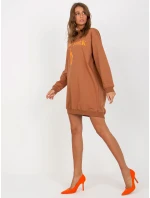 Mikina VI BL 3212.15X hnedá