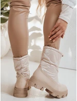 Dámske snežnice SNOBOOT beige FashionStreet ZY1294