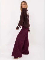 Mikina MJ BL H2496.27 tmavohnedá Mikina MJ BL H2496.27 tmavohnedá