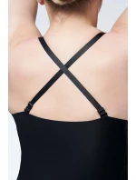 Zoštíhľujúca košieľka 222 Black - Julimex