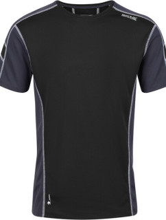 Pánske tričko Regatta RMT251 Virda III KY6 čierne