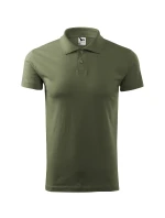 Single J. pánske polo tričko khaki