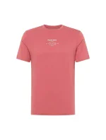 Pánske tričko Alex C Print M 1013806 8268 cinnamon - Mustang