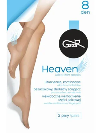 Dámske hladké ponožky HEAVEN 8DEN