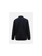 Mikina Peak Performance M Fleece Snap T-Neck Black Mikina Peak Performance M Fleece Snap T-Neck Black