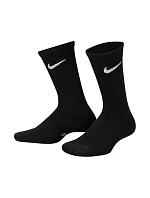 Detské ponožky Nike Everyday Cush Crew 6 párov čierne SX6910 010