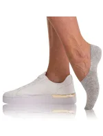 Bambusové veľmi nízke dámske ponožky BAMBUS FOOTIES SOCKS - BELLINDA - sivé