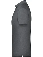 Daiber 8010 Pánske polo tričko z bio bavlny 02.8010 black heather Daiber 8010 Pánske polo tričko z bio bavlny 02.8010 black heather