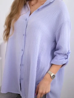 Bavlnená mušelínová košeľa