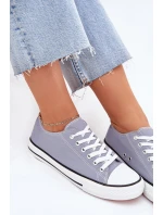 Damskie Klasyczne Trampki Niebieskie Omerta