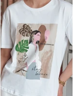 Dámske tričko BRAVIS white FashionStreet RY2616