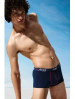 Pánske boxerky Štart Hipster C2P box - BLUE - DARK COMBINATION - tm.modrá-vínová M008 - SLOGGI Pánske boxerky Štart Hipster C2P box - BLUE - DARK COMBINATION - tm.modrá-vínová M008 - SLOGGI