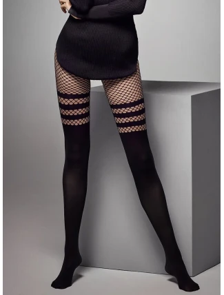 Dámske pančuchové nohavice Veneziana Luna Rete 40 deň