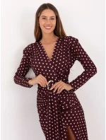 Šaty IT SK 21625 3.27 bordová