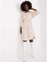 WN SK 669 šaty.92P svetlo béžová