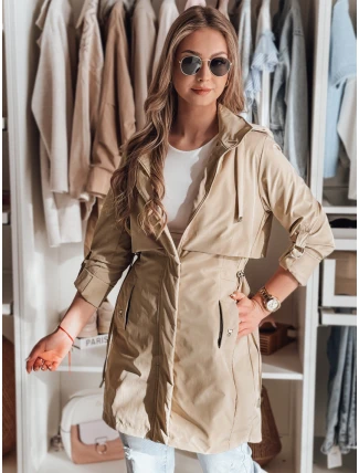 Dámska prechodná bunda NEWMOON khaki FashionStreet TY4786