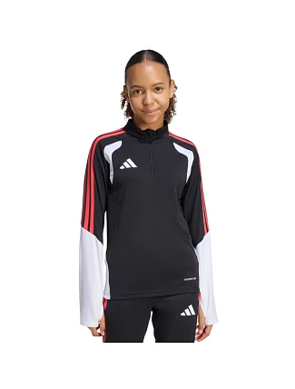 Detská mikina adidas Tiro 26 Competition Training Top black, white and red KC3783