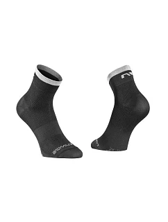 Cyklistické ponožky NORTHWAVE Origin Sock – čierne/biele