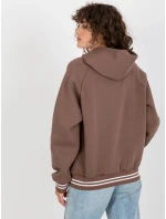 Mikina RV BL 8372.04P hnedá