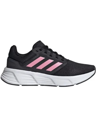 Dámska športová obuv Galaxy 6 W IE8149 Black with pink - Adidas