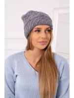 Dámska čiapka Dagmara K332 tmavo šedá