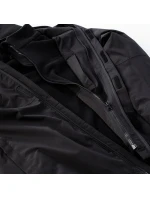 Pánska bunda Helmo Black - Hi-Tec Pánska bunda Helmo Black - Hi-Tec