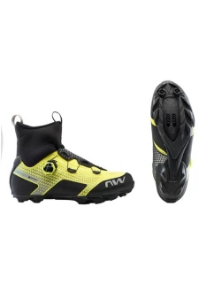 Cyklistická obuv NORTHWAVE Celsius Xc Arc GTX yellow/black - 42