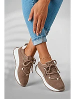 Dámske semišové kožené tenisky Brown Bemela Dámske semišové kožené tenisky Brown Bemela