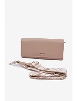 Peněženka Kabelka 2v1 S Páskem Béžová Suzette
