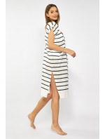 Monnari Plážové oblečenie Bavlnené Pareo Stripes Multi White