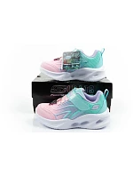 Skechers Color Breeze LED Detská športová obuv pre dievčatá Tyrkysová Skechers Color Breeze LED Detská športová obuv pre dievčatá Tyrkysová