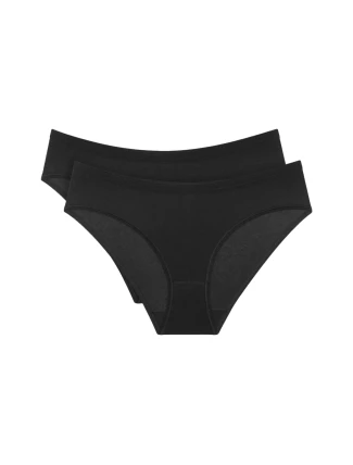 Dámske nohavičky Sense Of Cotton Tai 2P - BLACK - black 0004 - TRIUMPH