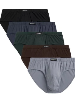 Pánske slipy 5 pack 003 - Atlantic
