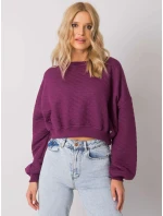 Mikina RV BL 7450.64 tmavo fialová Mikina RV BL 7450.64 tmavo fialová