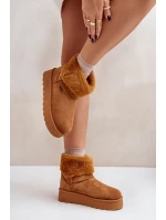 Big Star OO274A106 Snehové topánky na ťavej platforme s kožušinou Big Star OO274A106 Snehové topánky na ťavej platforme s kožušinou