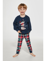 Chlapčenské pyžamo Cornette Kids Boy 593/154 Snowman 2 dł/r 86-128