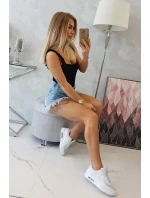 Body bez ramienok čierne